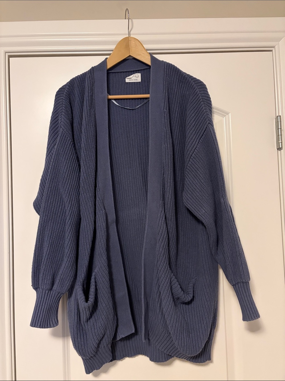 Paper Label cardigan sweater